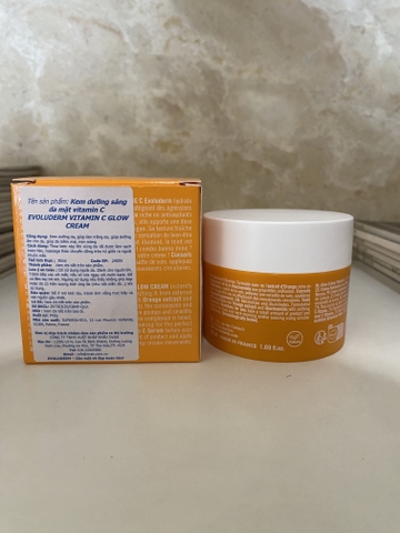 Kem dưỡng sáng da Vitamin C Evoluderm 50ml