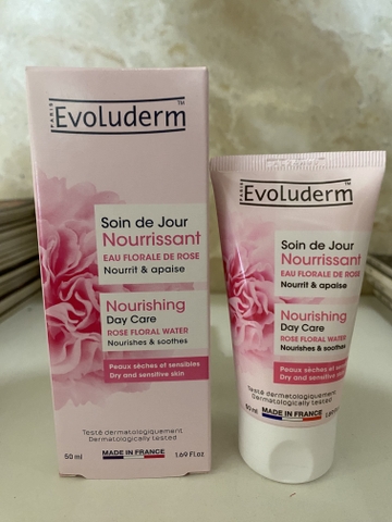 Kem dưỡng ẩm phục hồi Evoluderm Nourishing chăm sóc cho da khô và nhạy cảm cho làn da mịn màng tươi sáng 50ml