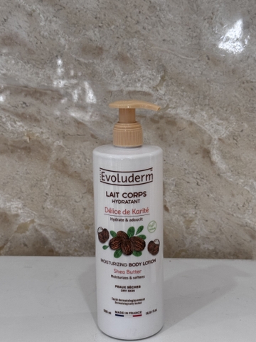 Sữa dưỡng thể dưỡng ẩm Evoluderm chiết xuất Bơ hạt mỡ 500ml