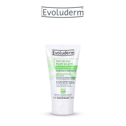 Kem dưỡng ẩm phục hồi Evoluderm Moisturizing chăm sóc da thường, da dầu hỗn hợp cho làn da mịn màng tươi sáng 50ml