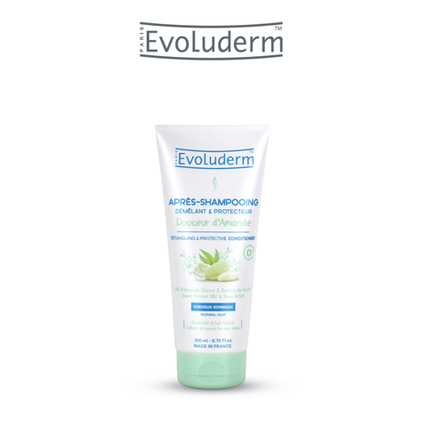 Dầu xả Evoluderm dưỡng chất Hạnh Nhân bảo vệ và nuôi dưỡng tóc thường 200ml