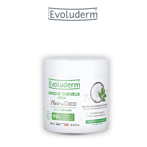 Mặt nạ dưỡng tóc thải độc từ dừa