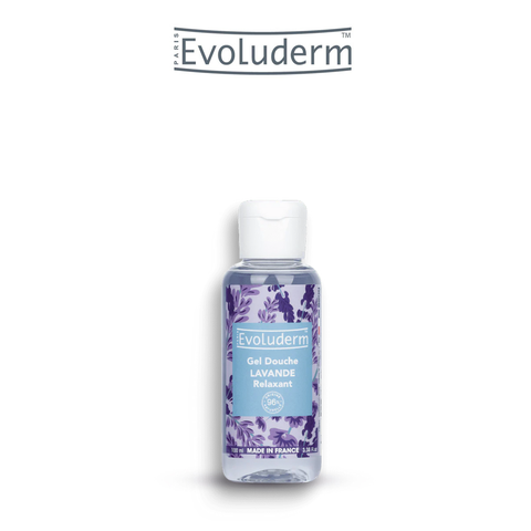 Gel tắm thư giãn da Evoluderm hương Hoa oải hương 100ml