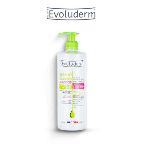 Kem tắm Evoluderm Surgras giàu chất dinh dưỡng 500ml