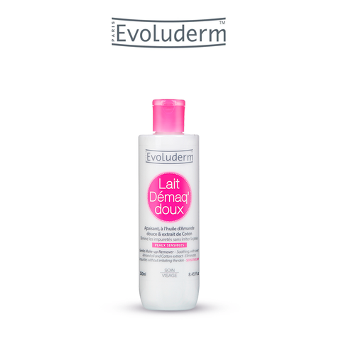 Sữa tẩy trang rửa mặt Evoluderm dưỡng ẩm dịu nhẹ dành cho da nhạy cảm 250ml