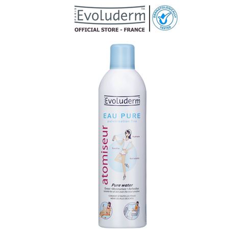 Xịt khoáng Evoluderm giúp dưỡng ẩm cấp nước và làm dịu làn da 400ml