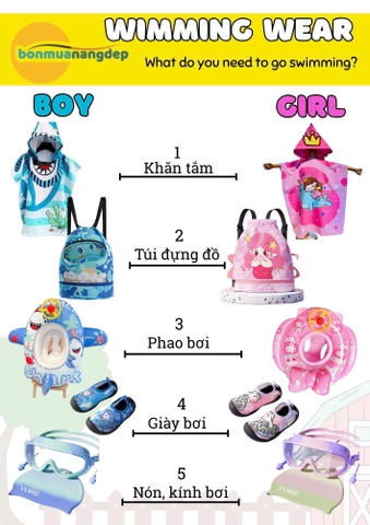 🏖️ Các Phụ Kiện Cần Thiết Khi Đi Bơi – Chuẩn Bị Đủ, Vui Hết Mình!