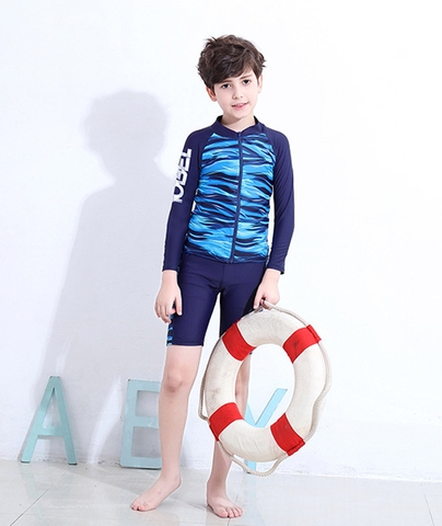 Đồ bơi bé trai tay dài BIG SIZE hiệu Yobel 3722