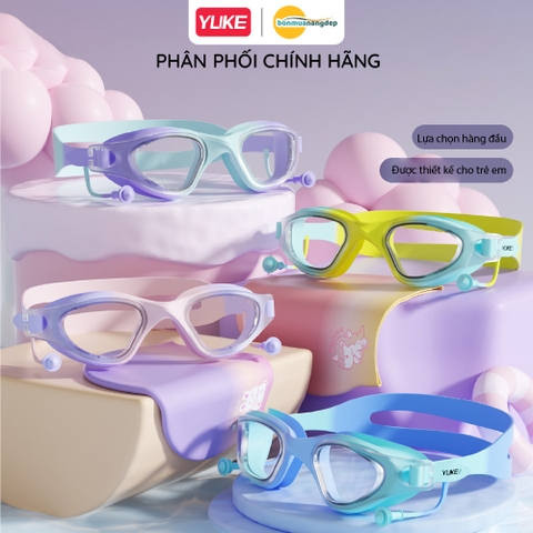 Kính bơi trẻ em YUKE chống tia UV, chống sương mù, độ nét cao mẫu mới 2026