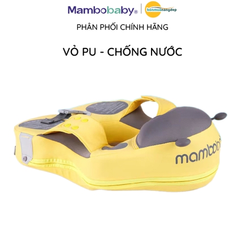 Phao bơi cho bé Mambobaby dạng nách hình con bọ rùa vỏ PU chống thấm nước
