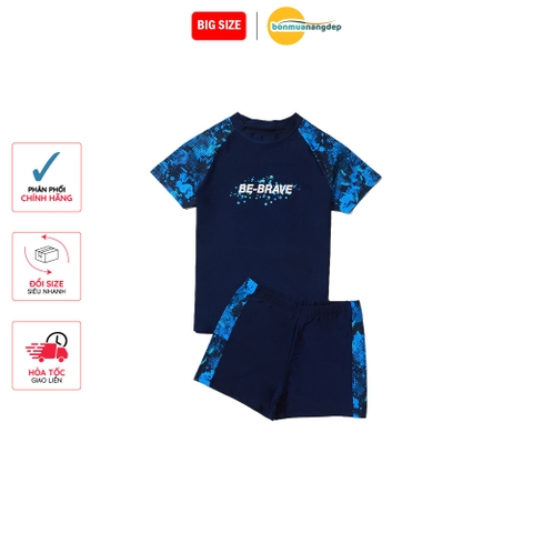 Đồ bơi bé trai tay ngắn quần ngắn Bigsize