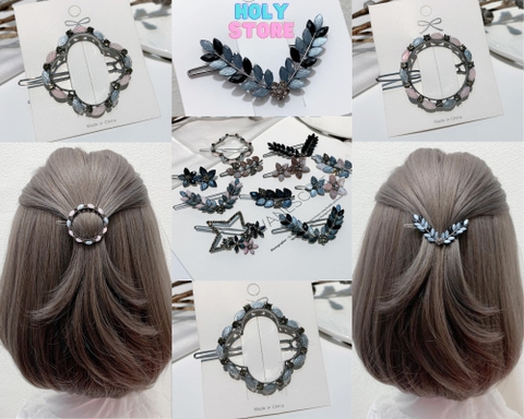 Kẹp Tóc Phong Cách Vintage cho bạn nữ cá tính thêm xinh