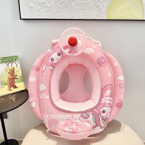 Phao bơi xỏ chân cho bé có bánh lái