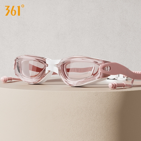 Kính bơi chống nước nam nữ cao cấp chuyên nghiệp nút bịt tai tích hợp với tầm nhìn rộng hơn Hiệu 361