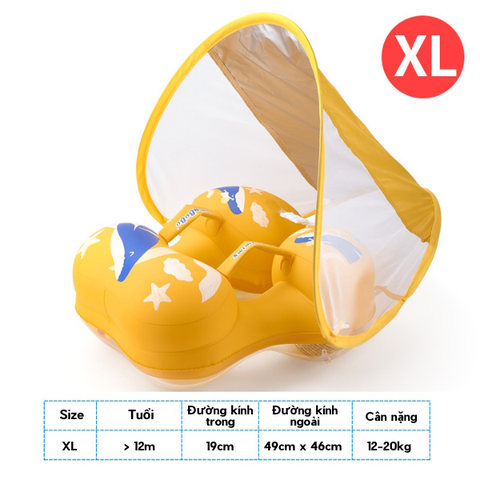 Phao bơi nách Swimbobo dày dặn chắc chắn sử dụng trong các SPA cho bé yêu Tặng kèm bơm