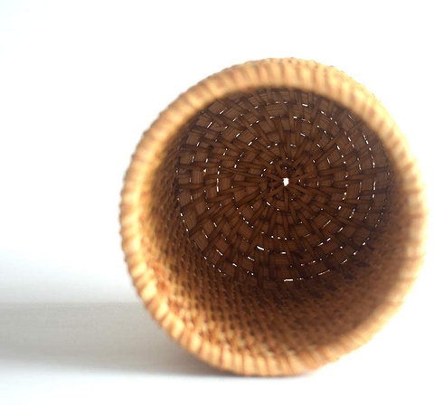 Rattan Pen Cup 01