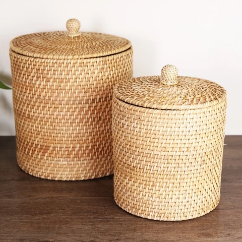 Rattan Hamper