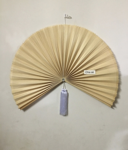 Bamboo Fan Hanging Wall Decor 10
