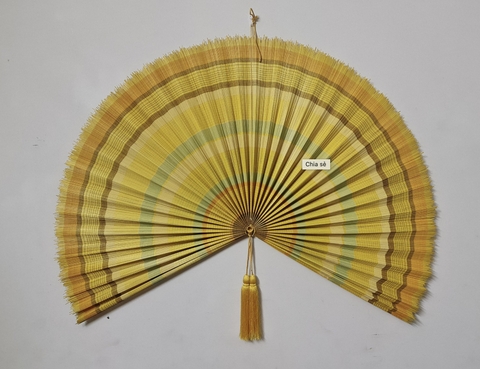 Bamboo Fan Hanging Wall Decor 14
