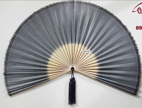 Bamboo Fan Hanging Wall Decor 06