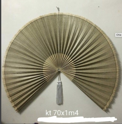 Bamboo Fan Hanging Wall Decor 07