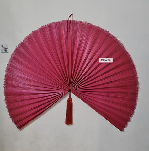 Bamboo Fan Hanging Wall Decor 08