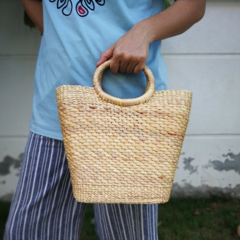 Natural water hyacinth bag / handbag wholesale in Vietnam