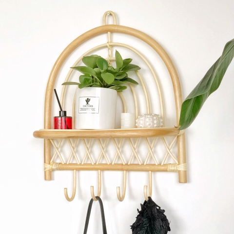 High Quality Wall Hanger for Sale Rattan Cane Bamboo