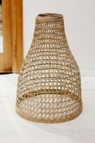 Seagrass Lamp Shade Handmade Seagrass Lampshades Handicrafts light shade lantern for restaurant