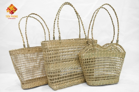 High quality seagrass handbag for new style