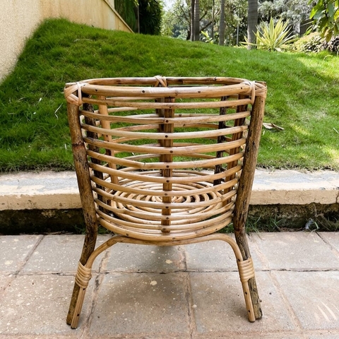 Natural Charm Handmade Rattan Plant Stand - Large Size - TPPP0003