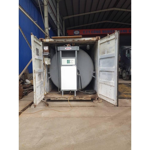 Cont Tank bơm Xăng - Dầu di động