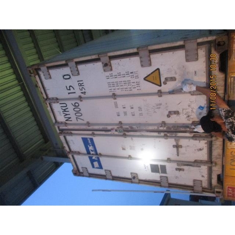 Lô container PTI pass mới nhập