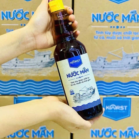 🌊 NƯỚC MẮM KARST – VỊ MẶN MÀ TINH TẾ TỪ BIỂN CẢ