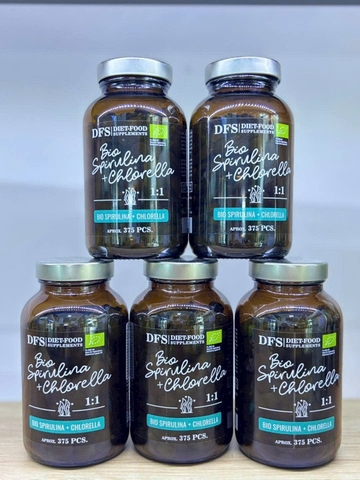 Hỗn Hợp Viên DeTox Hữu Cơ Dietfood 375 viên