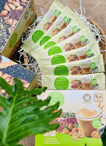 BỘT NGŨ CỐC TAMI - DINH DƯỠNG LÀNH CHO CẢ NHÀ KHOẺ ĐẸP