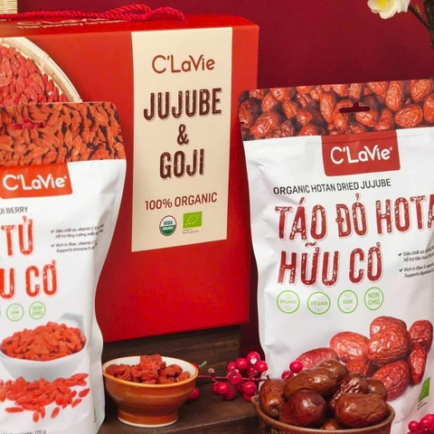 TÁO ĐỎ HOTAN HỮU CƠ C'LAVIE 450gr