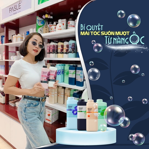 Bí quyết mái tóc suôn mượt từ nàng Ốc