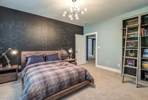 Bảng đen- nguồn cảm hứng sáng tạo trong thiết kế nhà đẹp