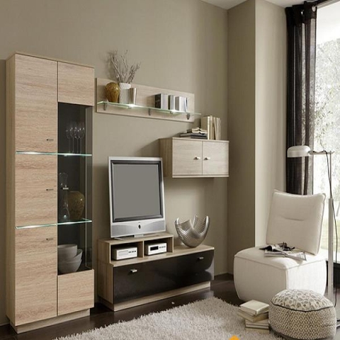 Kệ tivi bằng gỗ công nghiệp bền và đẹp