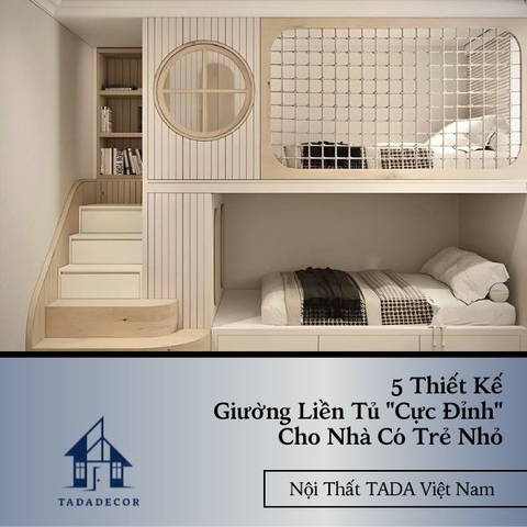 5 Thiết Kế Giường Liền Tủ 