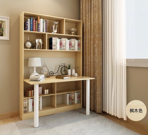 Những mẫu bàn học sinh có giá sách tiện lợi - P1