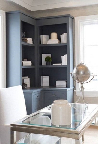 Kệ góc tường đẹp hóa giải mọi góc chết