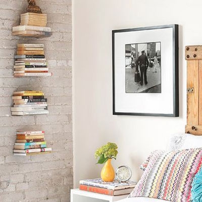 Cuốn hút với những mẫu kệ sách gỗ treo tường độc đáo