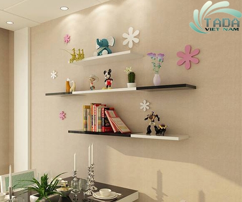 5 mẫu kệ sách treo tường trong phòng ngủ đẹp mê mẩn