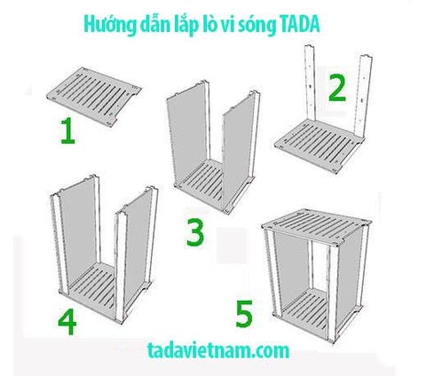 HƯỚNG DẪN LẮP ĐẶT LÒ VI SÓNG TADA
