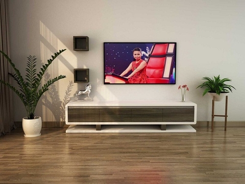 Chọn kệ tivi gỗ công nghiệp cho ngôi nhà nhỏ