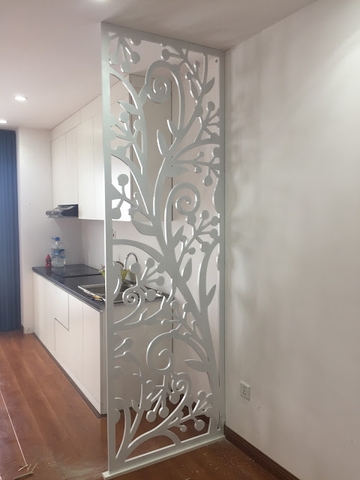 Báo giá vách ngăn gỗ trang trí CNC