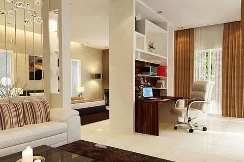 Vì sao nên dùng vách ngăn phòng ngủ bằng gỗ