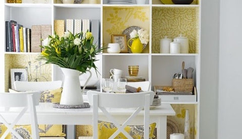 Kệ treo tường cho ngôi nhà nhỏ thêm phong cách